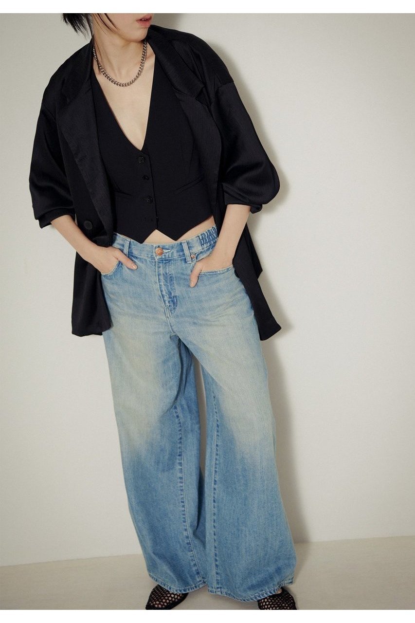 【レッドカード トーキョー/RED CARD TOKYO】のPhrase ワイドデニムパンツ 人気、トレンドファッション・服の通販 founy(ファニー) ファッション Fashion レディースファッション Fashion for Women パンツ Pants & Trousers デニムパンツ・ジーンズ・美脚デニム Denim Jeans & Pants デニム Denim, Jeans Material ワイド Wide, Wide Fit other-7|ID: prp329100004589596 ipo3291000000034168475