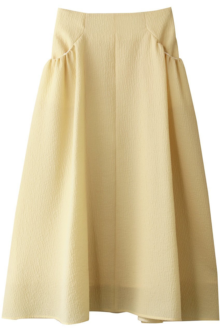 【デザイン ワークス/DESIGN WORKS】のオーガンジージャガードスカート 人気、トレンドファッション・服の通販 founy(ファニー) 　ファッション　Fashion　レディースファッション　Fashion for Women　スカート　Skirts　ロングスカート　Long Skirts / Maxi & Midi Skirts　ギャザー　Gathered, Ruffled　シンプル　Simple, Minimal　ジャカード／ジャガード　Jacquard, Woven Pattern　フォルム　Silhouette, Form　ロング　Long, Long-Length　 other-1|ID: prp329100004589597 ipo3291000000032562314