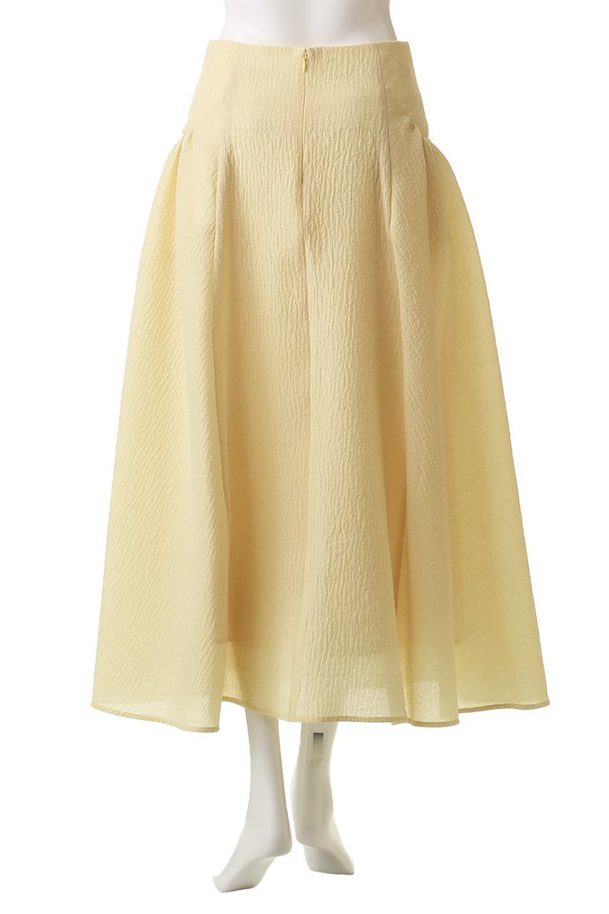 【デザイン ワークス/DESIGN WORKS】のオーガンジージャガードスカート 人気、トレンドファッション・服の通販 founy(ファニー) 　ファッション　Fashion　レディースファッション　Fashion for Women　スカート　Skirts　ロングスカート　Long Skirts / Maxi & Midi Skirts　ギャザー　Gathered, Ruffled　シンプル　Simple, Minimal　ジャカード／ジャガード　Jacquard, Woven Pattern　フォルム　Silhouette, Form　ロング　Long, Long-Length　other-4|ID: prp329100004589597 ipo3291000000032562319