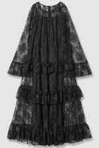 【アルアバイル/allureville】の【Loulou Willoughby】フロッキードットレースワンピース ブラック|ID: prp329100004589617 ipo3291000000032562535