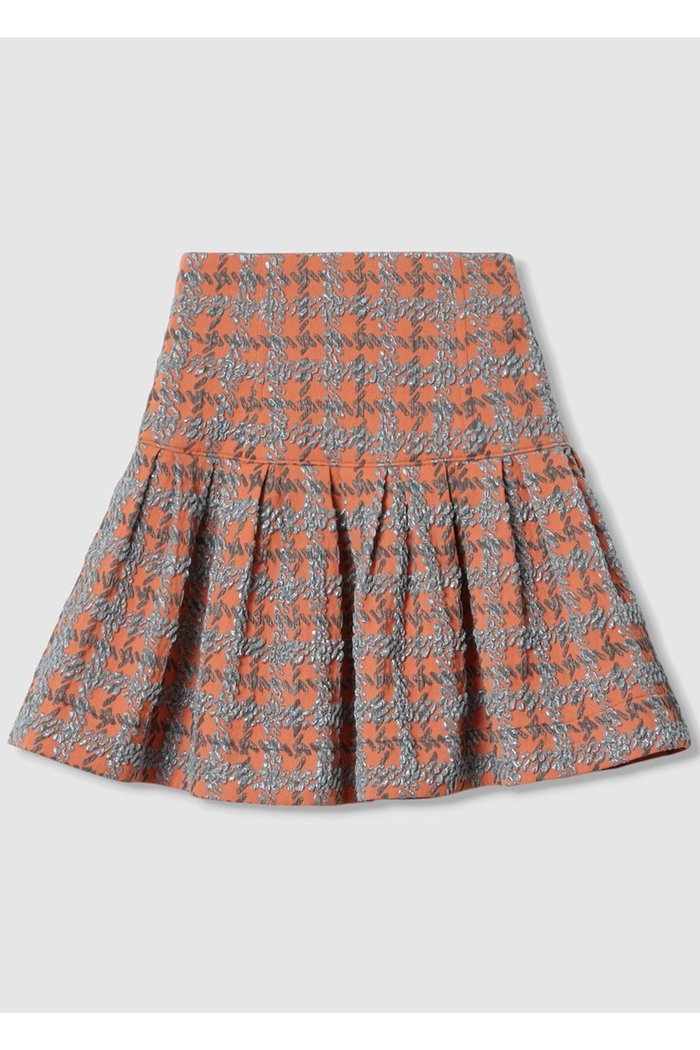 【アルアバイル/allureville】の【Loulou Willoughby】BUCOLタックミニスカート インテリア・キッズ・メンズ・レディースファッション・服の通販 founy(ファニー) https://founy.com/ ファッション Fashion レディースファッション Fashion for Women スカート Skirts ミニスカート Mini Skirts おすすめ Recommended / Our Picks オレンジ Orange シルバー Silver, Metallic Silver ジャカード/ジャガード Jacquard, Woven Pattern チェック Check, Plaid, Tartan バランス Balance, Style Balance ミニスカート Mini Skirt, Short Skirt エレガント 上品 Elegant 半袖 Short Sleeve, Half Sleeve |ID: prp329100004589618 ipo3291000000036201691