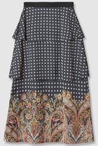 【アルアバイル/allureville】の【Loulou Willoughby】ペイズリードットスカート ブラック|ID: prp329100004589620 ipo3291000000035931464