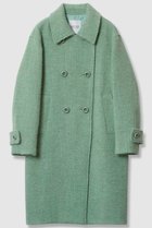 【アルアバイル/allureville】の【Loulou Willoughby】BONOTTOロングコート 人気、トレンドファッション・服の通販 founy(ファニー) ファッション Fashion レディースファッション Ladies' Fashion Online アウター Coat Outerwear コート Coats カフス Cuffs ツイード Tweed ヘリンボーン Herringbone ロング Long 人気 Popularity 冬 Winter NEW・新作・新着・新入荷 New Arrivals 防寒 Cold Protection thumbnail ミントグリーン|ID: prp329100004589625 ipo3291000000032562604
