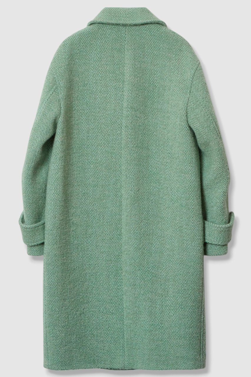 【アルアバイル/allureville】の【Loulou Willoughby】BONOTTOロングコート 人気、トレンドファッション・服の通販 founy(ファニー) 　ファッション　Fashion　レディースファッション　Ladies' Fashion Online　アウター　Coat Outerwear　コート　Coats　カフス　Cuffs　ツイード　Tweed　ヘリンボーン　Herringbone　ロング　Long　人気　Popularity　冬　Winter　NEW・新作・新着・新入荷　New Arrivals　防寒　Cold Protection　other-2|ID: prp329100004589625 ipo3291000000032562605