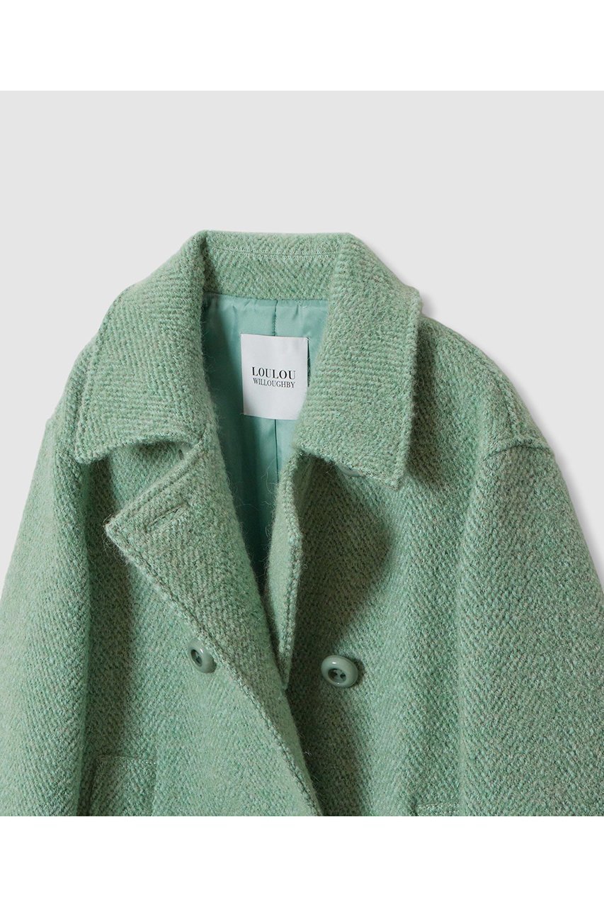 【アルアバイル/allureville】の【Loulou Willoughby】BONOTTOロングコート 人気、トレンドファッション・服の通販 founy(ファニー) 　ファッション　Fashion　レディースファッション　Ladies' Fashion Online　アウター　Coat Outerwear　コート　Coats　カフス　Cuffs　ツイード　Tweed　ヘリンボーン　Herringbone　ロング　Long　人気　Popularity　冬　Winter　NEW・新作・新着・新入荷　New Arrivals　防寒　Cold Protection　other-4|ID: prp329100004589625 ipo3291000000032562607