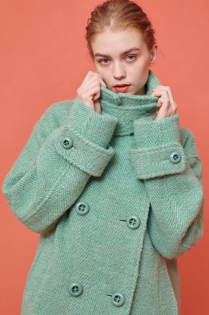 【アルアバイル/allureville】の【Loulou Willoughby】BONOTTOロングコート 人気、トレンドファッション・服の通販 founy(ファニー) 　ファッション　Fashion　レディースファッション　Fashion for Women　アウター　Coat / Outerwear Collection　コート・ロングコート・ピーコート　Long Coats, Peacoats & More　カフス　Cuff Design　ツイード　Twill, Twill Weave　ロング　Long, Long-Length　人気　Popular, Best Seller　冬　Winter / This Winter　防寒　Cold Protection, Winter-Ready　other-7|ID: prp329100004589625 ipo3291000000035557900