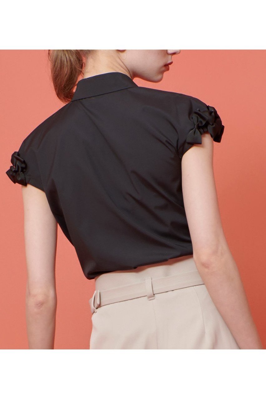 【アルアバイル/allureville】の【Loulou Willoughby】メニーリボンシャツ 人気、トレンドファッション・服の通販 founy(ファニー) 　ファッション　Fashion　レディースファッション　Ladies' Fashion Online　トップス・カットソー　Tops/Tshirt　シャツ/ブラウス　Shirts/Blouses　コンパクト　Compact　ショート　Short　スリーブ　Sleeve　バランス　Balance　フィット　Fit　フェミニン　Feminine　フロント　Front　マニッシュ　Mannish　リボン　Ribbon　NEW・新作・新着・新入荷　New Arrivals　other-8|ID: prp329100004589626 ipo3291000000032562621