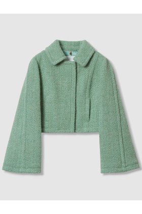 【アルアバイル/allureville】の【Loulou Willoughby】BONOTTOステンカラージャケット 人気、トレンドファッション・服の通販 founy(ファニー) ファッション Fashion レディースファッション Ladies' Fashion Online アウター Coat Outerwear ジャケット Jackets ジャケット Jacket スリーブ Sleeve ツイード Tweed トレンド Trend フロント Front ポケット Pocket NEW・新作・新着・新入荷 New Arrivals |ID:prp329100004589627