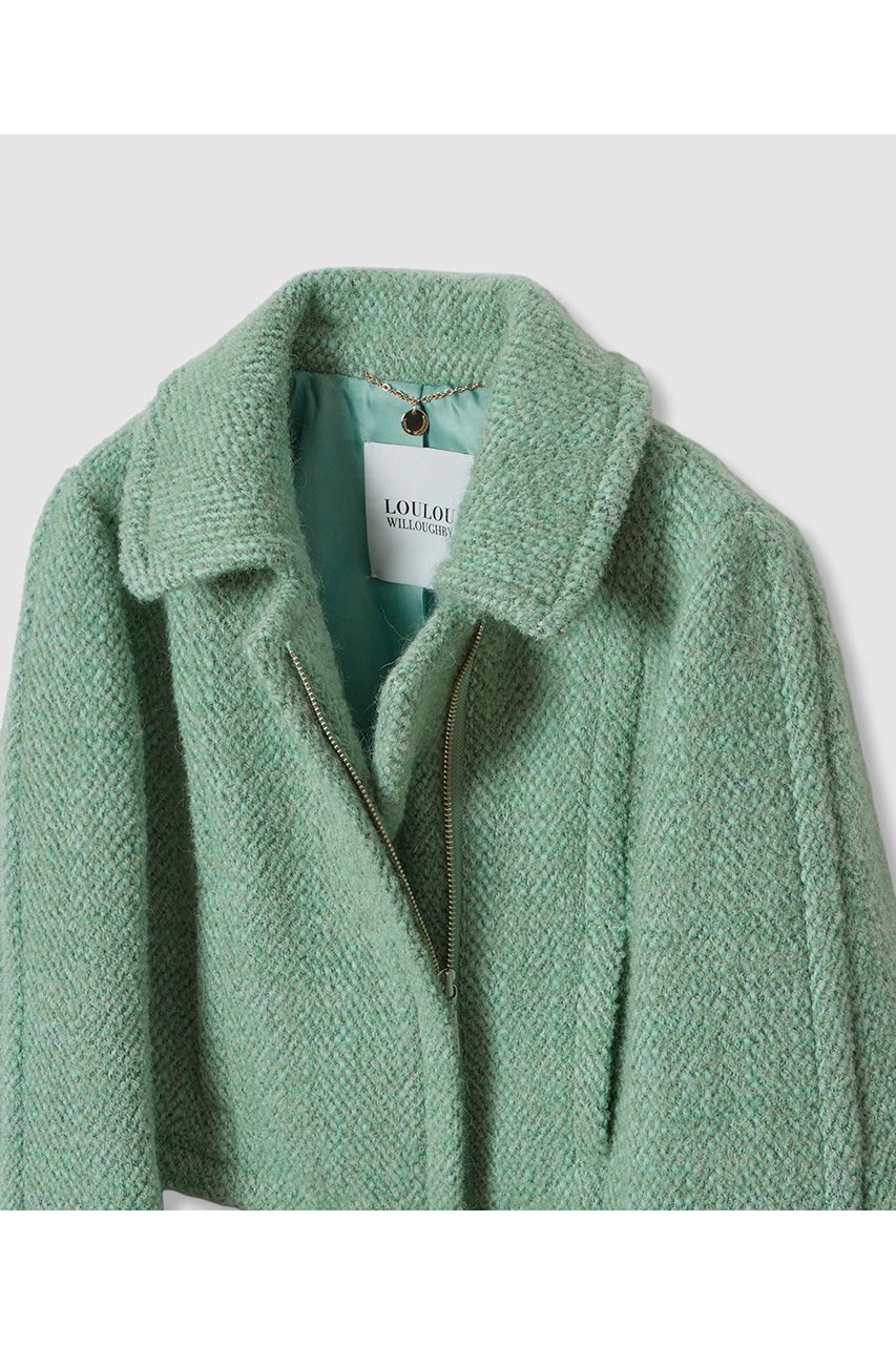 【アルアバイル/allureville】の【Loulou Willoughby】BONOTTOステンカラージャケット 人気、トレンドファッション・服の通販 founy(ファニー) 　ファッション　Fashion　レディースファッション　Ladies' Fashion Online　アウター　Coat Outerwear　ジャケット　Jackets　ジャケット　Jacket　スリーブ　Sleeve　ツイード　Tweed　トレンド　Trend　フロント　Front　ポケット　Pocket　NEW・新作・新着・新入荷　New Arrivals　other-3|ID: prp329100004589627 ipo3291000000032562625