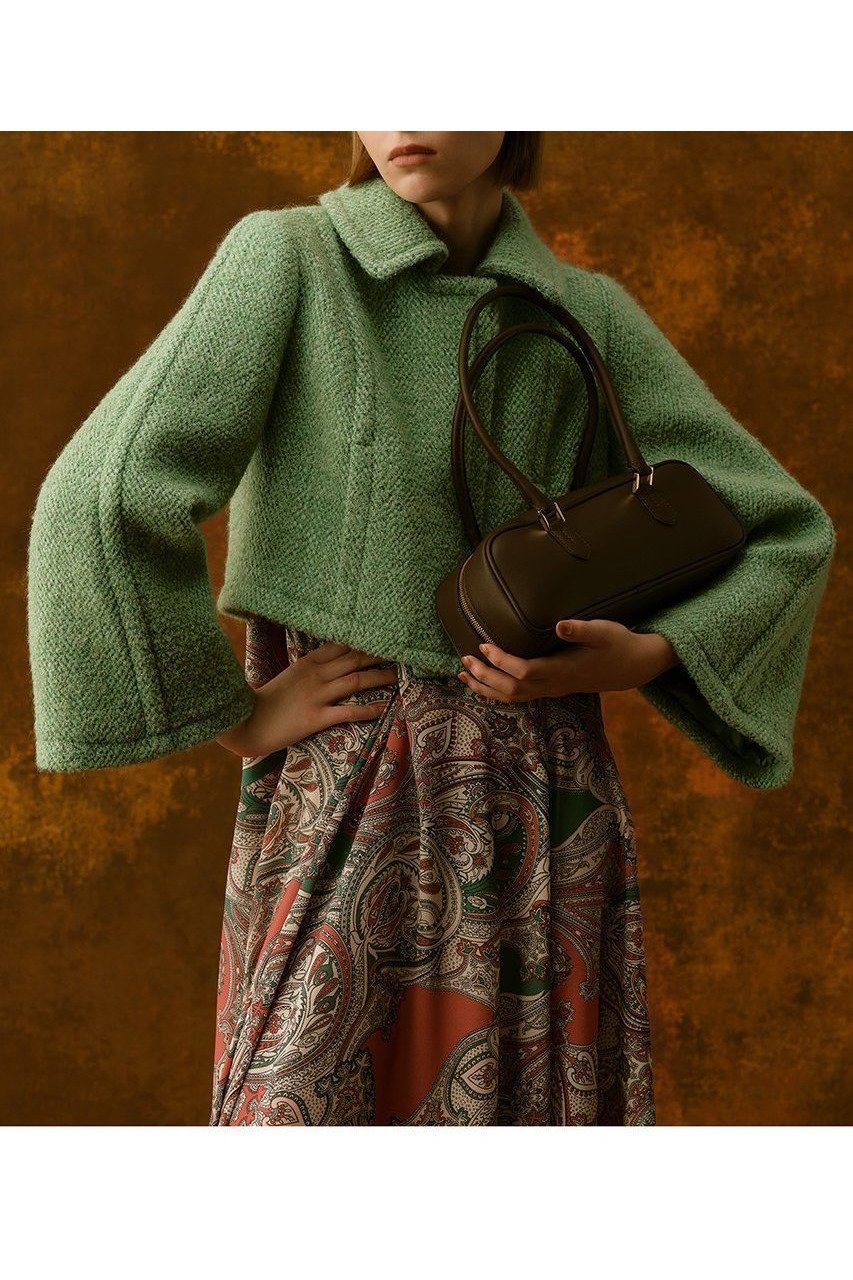 【アルアバイル/allureville】の【Loulou Willoughby】BONOTTOステンカラージャケット 人気、トレンドファッション・服の通販 founy(ファニー) 　ファッション　Fashion　レディースファッション　Ladies' Fashion Online　アウター　Coat Outerwear　ジャケット　Jackets　ジャケット　Jacket　スリーブ　Sleeve　ツイード　Tweed　トレンド　Trend　フロント　Front　ポケット　Pocket　NEW・新作・新着・新入荷　New Arrivals　other-6|ID: prp329100004589627 ipo3291000000032562628