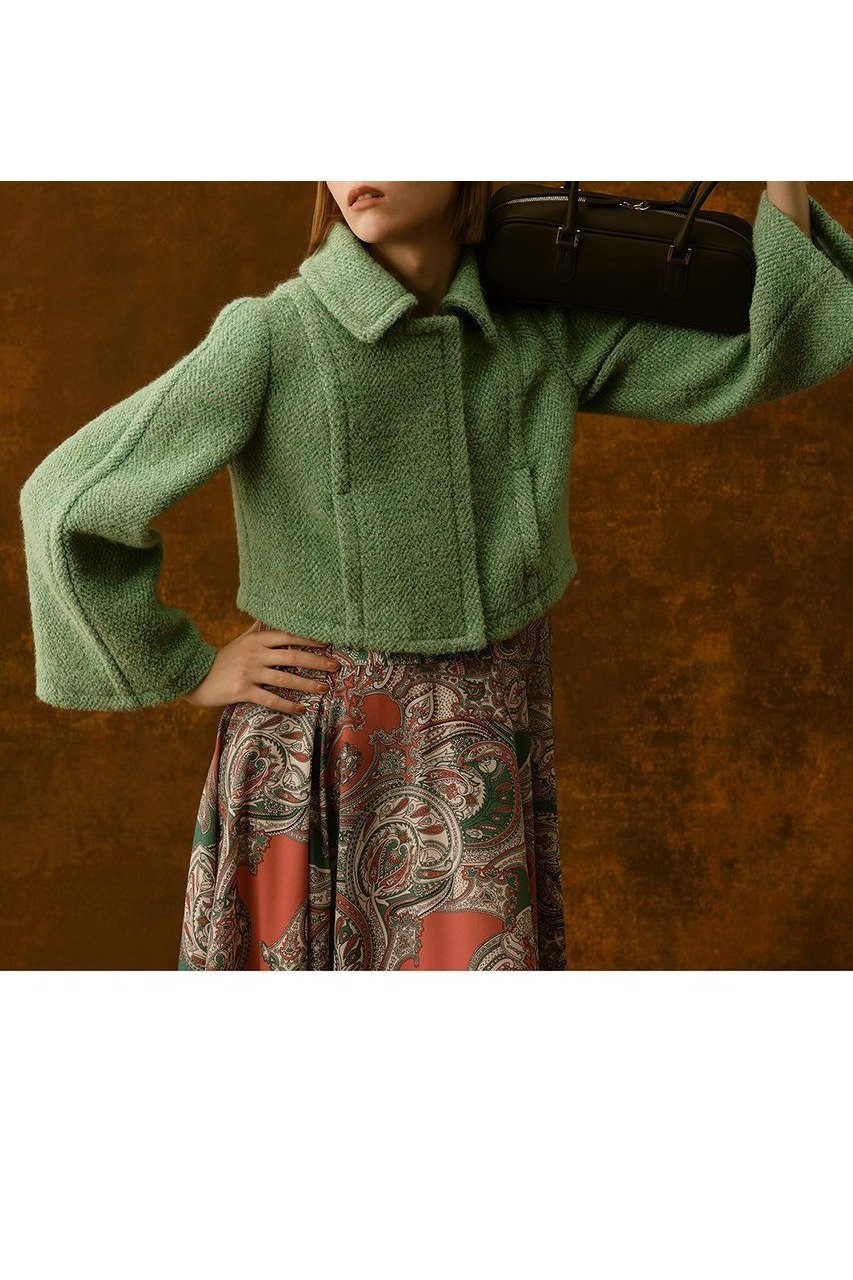 【アルアバイル/allureville】の【Loulou Willoughby】BONOTTOステンカラージャケット 人気、トレンドファッション・服の通販 founy(ファニー) 　ファッション　Fashion　レディースファッション　Ladies' Fashion Online　アウター　Coat Outerwear　ジャケット　Jackets　ジャケット　Jacket　スリーブ　Sleeve　ツイード　Tweed　トレンド　Trend　フロント　Front　ポケット　Pocket　NEW・新作・新着・新入荷　New Arrivals　other-7|ID: prp329100004589627 ipo3291000000032562629