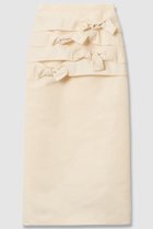 【アルアバイル/allureville】の【Loulou Willoughby】ランダムリボンタフタスカート 人気、トレンドファッション・服の通販 founy(ファニー) ファッション Fashion レディースファッション Fashion for Women スカート Skirts おすすめ Recommended / Our Picks グログラン Grosgrain, Grosgrain Ribbon シンプル Simple, Minimal セットアップ Set-Up, Coordinated Outfit タイトスカート Pencil Skirt, Tight Skirt フェミニン Feminine, Girly ランダム Random, Irregular リボン Ribbon, Bow thumbnail アイボリー|ID: prp329100004589628 ipo3291000000035931513