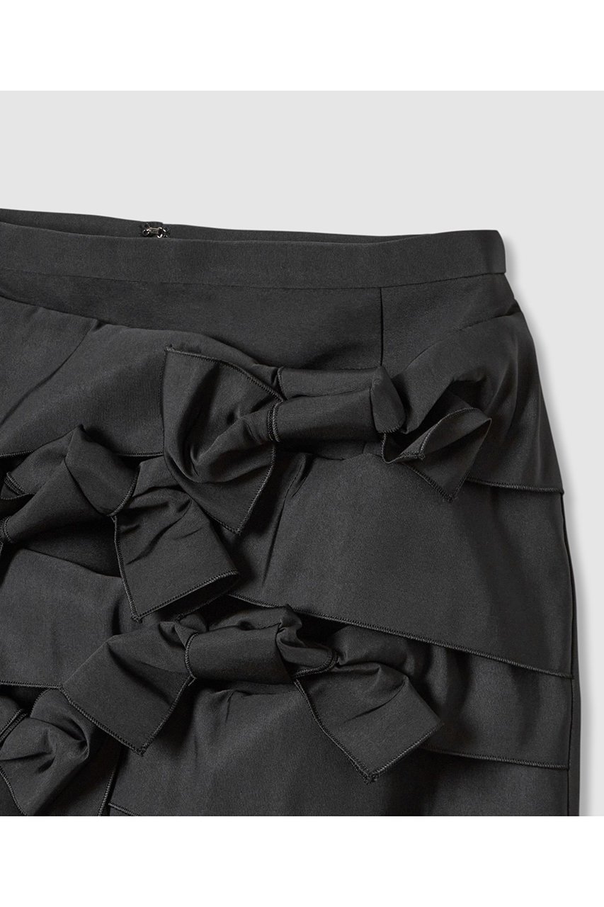 【アルアバイル/allureville】の【Loulou Willoughby】ランダムリボンタフタスカート 人気、トレンドファッション・服の通販 founy(ファニー) 　ファッション　Fashion　レディースファッション　Fashion for Women　スカート　Skirts　おすすめ　Recommended / Our Picks　グログラン　Grosgrain, Grosgrain Ribbon　シンプル　Simple, Minimal　セットアップ　Set-Up, Coordinated Outfit　タイトスカート　Pencil Skirt, Tight Skirt　フェミニン　Feminine, Girly　ランダム　Random, Irregular　リボン　Ribbon, Bow　other-3|ID: prp329100004589628 ipo3291000000035931518