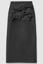 【アルアバイル/allureville】の【Loulou Willoughby】ランダムリボンタフタスカート ブラック|ID: prp329100004589628 ipo3291000000036201755