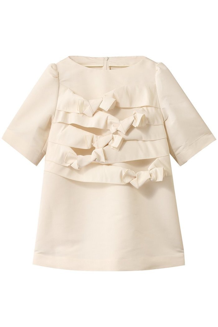 【アルアバイル/allureville】の【Loulou Willoughby】ランダムリボンタフタブラウス インテリア・キッズ・メンズ・レディースファッション・服の通販 founy(ファニー) https://founy.com/ ファッション Fashion レディースファッション Fashion for Women トップス・カットソー Cut & Sew Tops シャツ・ブラウス・オフィスカジュアル Elegant Blouses & Button-Ups おすすめ Recommended / Our Picks ギャザー Gathered, Ruffled グログラン Grosgrain, Grosgrain Ribbon ショート Short, Short Length スリーブ Sleeve, Long Sleeve / Short Sleeve ランダム Random, Irregular リボン Ribbon, Bow エレガント 上品 Elegant |ID: prp329100004589629 ipo3291000000035472971