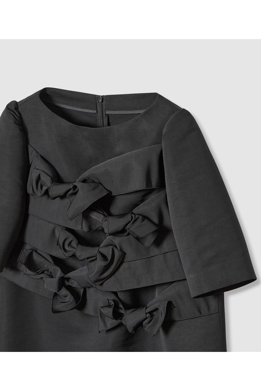 【アルアバイル/allureville】の【Loulou Willoughby】ランダムリボンタフタブラウス 人気、トレンドファッション・服の通販 founy(ファニー) 　ファッション　Fashion　レディースファッション　Fashion for Women　トップス・カットソー　Cut & Sew Tops　シャツ・ブラウス・オフィスカジュアル　Elegant Blouses & Button-Ups　おすすめ　Recommended / Our Picks　ギャザー　Gathered, Ruffled　グログラン　Grosgrain, Grosgrain Ribbon　ショート　Short, Short Length　スリーブ　Sleeve, Long Sleeve / Short Sleeve　ランダム　Random, Irregular　リボン　Ribbon, Bow　エレガント 上品　Elegant　other-3|ID: prp329100004589629 ipo3291000000035472975