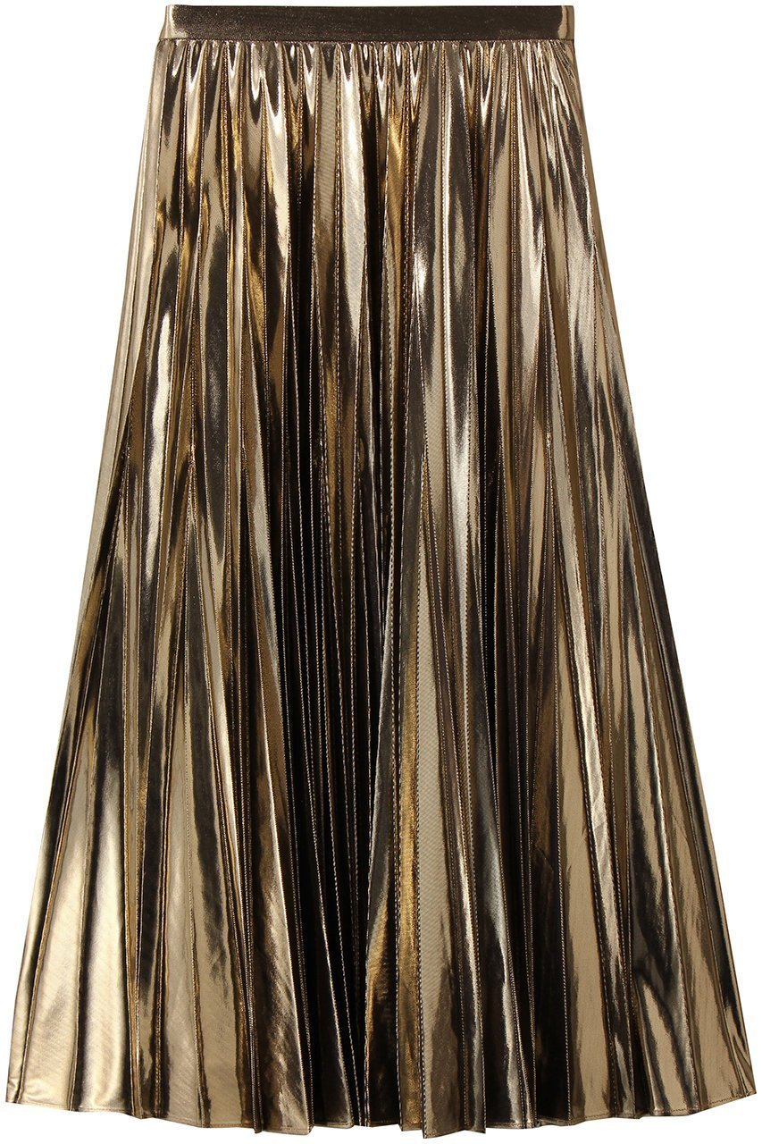 【アルアバイル/allureville】のメタリック切替プリーツスカート 人気、トレンドファッション・服の通販 founy(ファニー) 　ファッション　Fashion　レディースファッション　Fashion for Women　スカート　Skirts　プリーツスカート / 上品フェミニンスタイル　Pleated Skirts　ロングスカート　Long Skirts / Maxi & Midi Skirts　シルバー　Silver, Metallic Silver　トレンド　Trend, Trending Now　プリーツ　Pleats, Pleated　ロング　Long, Long-Length　切替　Switching, Contrast Panel　 other-1|ID: prp329100004590578 ipo3291000000035401682