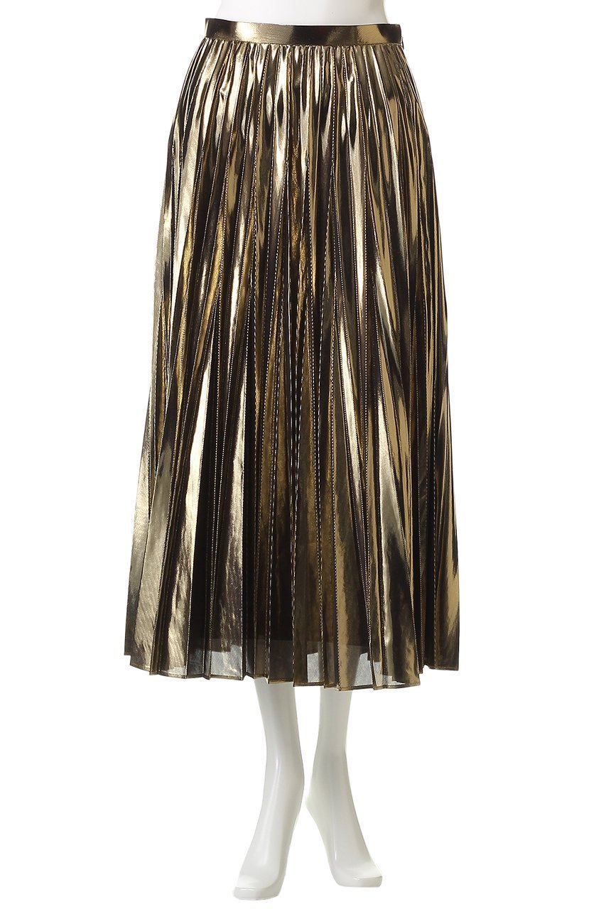 【アルアバイル/allureville】のメタリック切替プリーツスカート 人気、トレンドファッション・服の通販 founy(ファニー) 　ファッション　Fashion　レディースファッション　Fashion for Women　スカート　Skirts　プリーツスカート / 上品フェミニンスタイル　Pleated Skirts　ロングスカート　Long Skirts / Maxi & Midi Skirts　シルバー　Silver, Metallic Silver　トレンド　Trend, Trending Now　プリーツ　Pleats, Pleated　ロング　Long, Long-Length　切替　Switching, Contrast Panel　other-2|ID: prp329100004590578 ipo3291000000035401685