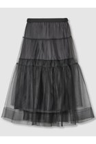 【アルアバイル/allureville】のパニエ付きスカート 人気、トレンドファッション・服の通販 founy(ファニー) ファッション Fashion レディースファッション Ladies' Fashion Online スカート Skirt ロングスカート Long Skirt チュール Tulle フェミニン Feminine ロング Long NEW・新作・新着・新入荷 New Arrivals thumbnail ブラック|ID: prp329100004590579 ipo3291000000032573484