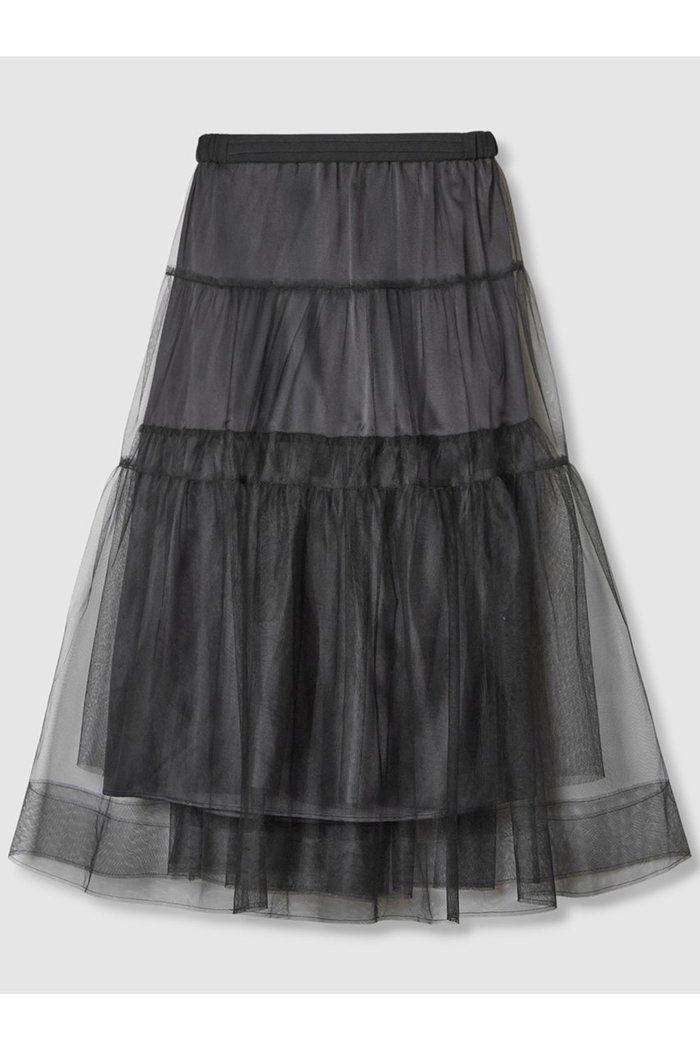 【アルアバイル/allureville】のパニエ付きスカート インテリア・キッズ・メンズ・レディースファッション・服の通販 founy(ファニー) https://founy.com/ ファッション Fashion レディースファッション Fashion for Women スカート Skirts ロングスカート Long Skirts / Maxi & Midi Skirts チュール Tulip, Tulip Motif フェミニン Feminine, Girly ロング Long, Long-Length |ID: prp329100004590579 ipo3291000000036201767