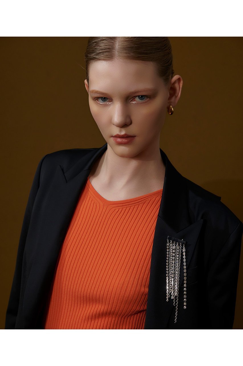 【アルアバイル/allureville】のバックレイヤードジャケット 人気、トレンドファッション・服の通販 founy(ファニー) 　ファッション　Fashion　レディースファッション　Fashion for Women　アウター　Coat / Outerwear Collection　レディースジャケット・軽アウター　Jackets　オケージョン　Occasion Wear　サテン　Satin, Glossy Fabric　ジャケット　Jacket, Outerwear　フォーマル　Formal, Dressy　マニッシュ　Mannish, Boyish　エレガント 上品　Elegant　other-8|ID: prp329100004590581 ipo3291000000035580166