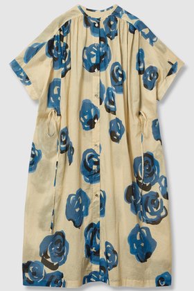【ハウス オブ ロータス/HOUSE OF LOTUS】のブルーフラワーシャツワンピース 人気、トレンドファッション・服の通販 founy(ファニー) ファッション Fashion レディースファッション Ladies' Fashion Online ワンピース Dress シャツワンピース Shirt Dresses チュニック Tunic 2025年 2025 2025-2026秋冬・A/W Aw/Autumn/Winter/Fw/Fall/2025-2026 おすすめ Recommend グラデーション Gradation ジョーゼット Georgette スリット Slit チュニック Tunic ドレープ Drape プリント Print ロング Long ワーク Work A/W・秋冬 Aw・Autumn/Winter・Fw・Fall-Winter |ID:prp329100004592169