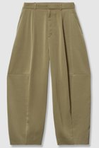 【ハウス オブ ロータス/HOUSE OF LOTUS】のキュプラサテンフォルムパンツ 人気、トレンドファッション・服の通販 founy(ファニー) ファッション Fashion レディースファッション Fashion for Women パンツ Pants & Trousers キュプラ Cupro, Eco Fabric スラックス Slacks, Dress Pants フィット Fit, Slim Fit thumbnail カーキ|ID: prp329100004592177 ipo3291000000034515036