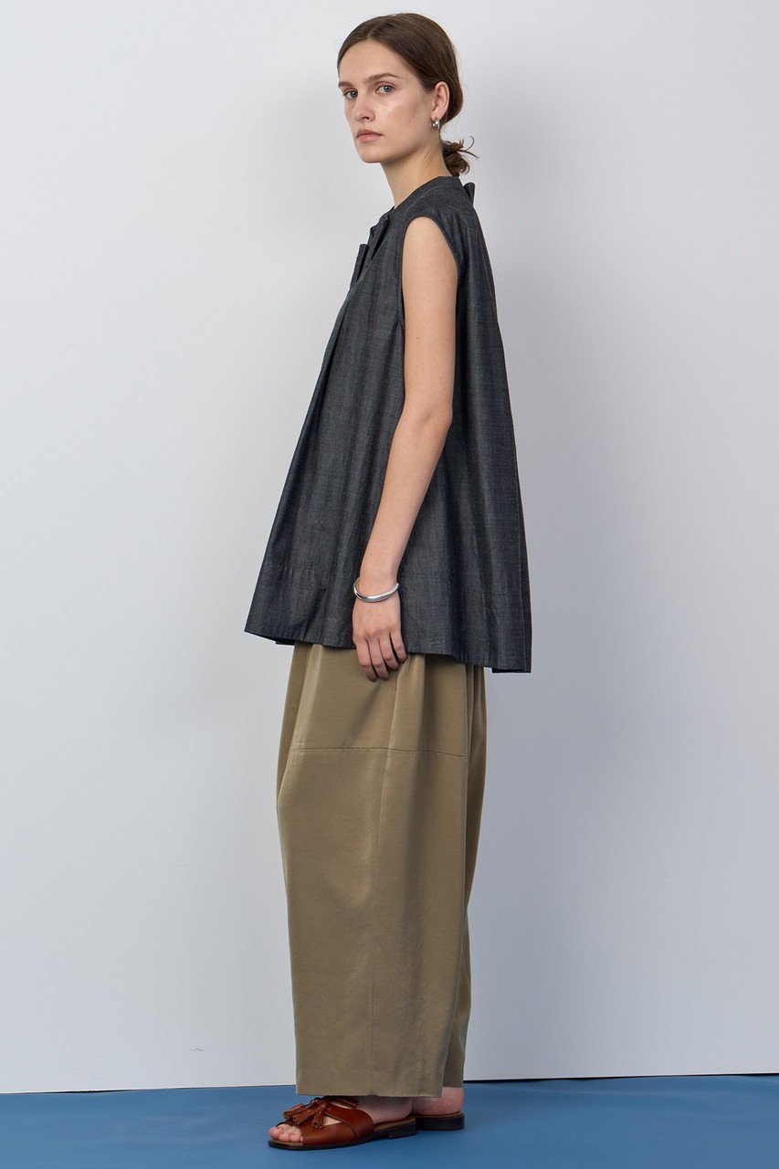 【ハウス オブ ロータス/HOUSE OF LOTUS】のキュプラサテンフォルムパンツ 人気、トレンドファッション・服の通販 founy(ファニー) 　ファッション　Fashion　レディースファッション　Fashion for Women　パンツ　Pants & Trousers　キュプラ　Cupro, Eco Fabric　スラックス　Slacks, Dress Pants　フィット　Fit, Slim Fit　other-2|ID: prp329100004592177 ipo3291000000034515037