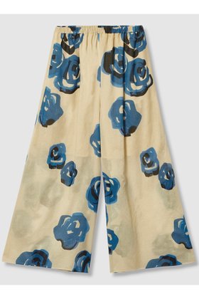 【ハウス オブ ロータス/HOUSE OF LOTUS】のブルーフラワーワイドパンツ 人気、トレンドファッション・服の通販 founy(ファニー) ファッション Fashion レディースファッション Ladies' Fashion Online パンツ Pants 2025年 2025 2025-2026秋冬・A/W Aw/Autumn/Winter/Fw/Fall/2025-2026 キュプラ Cupra グラデーション Gradation シアー Sheer ジョーゼット Georgette プリント Print ワイド Wide 夏 Summer A/W・秋冬 Aw・Autumn/Winter・Fw・Fall-Winter |ID:prp329100004592181