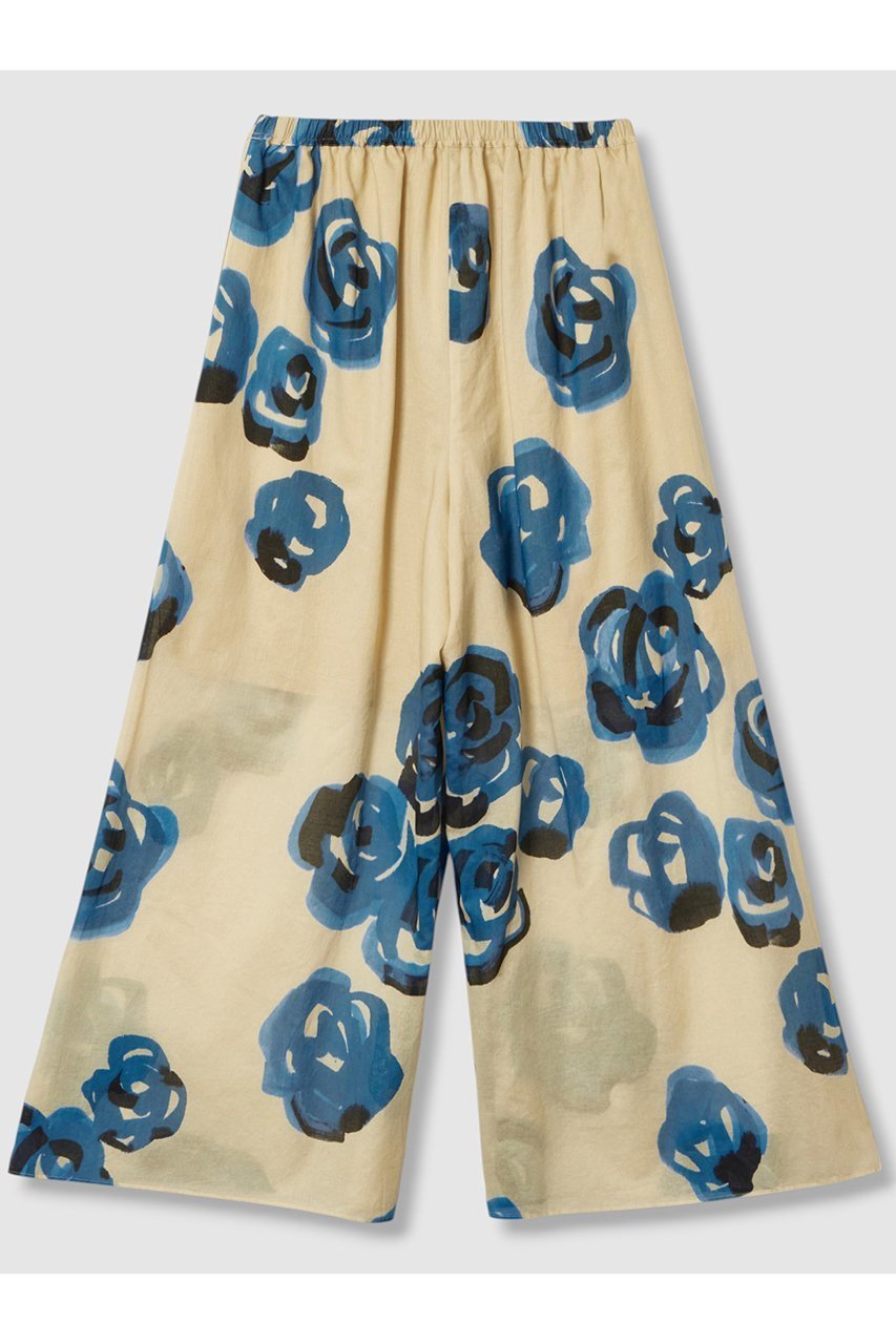 【ハウス オブ ロータス/HOUSE OF LOTUS】のブルーフラワーワイドパンツ 人気、トレンドファッション・服の通販 founy(ファニー) 　ファッション　Fashion　レディースファッション　Ladies' Fashion Online　パンツ　Pants　2025年　2025　2025-2026秋冬・A/W　Aw/Autumn/Winter/Fw/Fall/2025-2026　キュプラ　Cupra　グラデーション　Gradation　シアー　Sheer　ジョーゼット　Georgette　プリント　Print　ワイド　Wide　夏　Summer　A/W・秋冬　Aw・Autumn/Winter・Fw・Fall-Winter　other-2|ID: prp329100004592181 ipo3291000000032601505