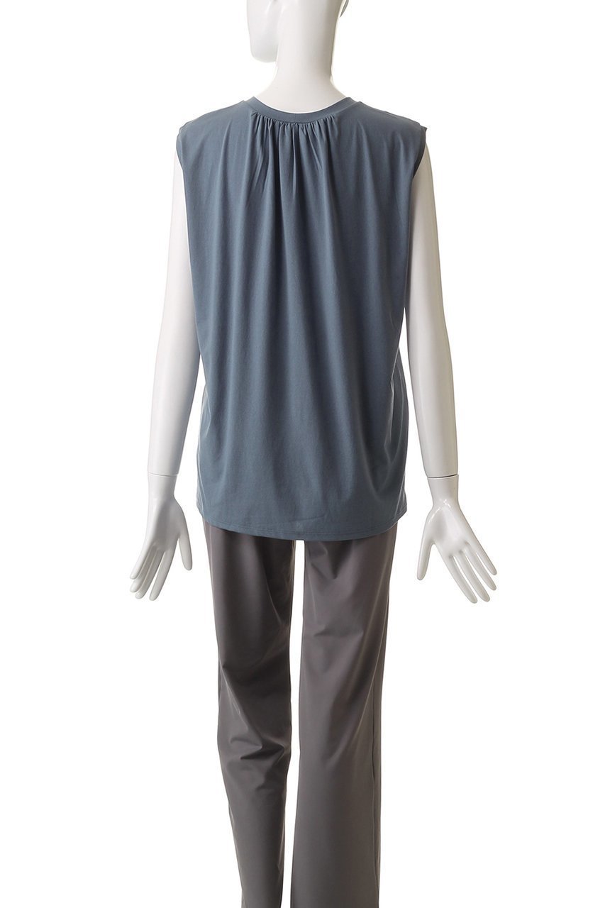 【ジュリエ/Julier】のライトプライムノースリーブプルオーバー 人気、トレンドファッション・服の通販 founy(ファニー) 　ファッション　Fashion　レディースファッション　Ladies' Fashion Online　トップス・カットソー　Tops/Tshirt　キャミソール / ノースリーブ　No Sleeves　プルオーバー　Pullover　スポーツウェア　Sportswear　スポーツ トップス　Sports Tops　アウトドア　Outdoor　ギャザー　Gather　シンプル　Simple　スポーツ　Sports　NEW・新作・新着・新入荷　New Arrivals　other-4|ID: prp329100004592183 ipo3291000000032601528