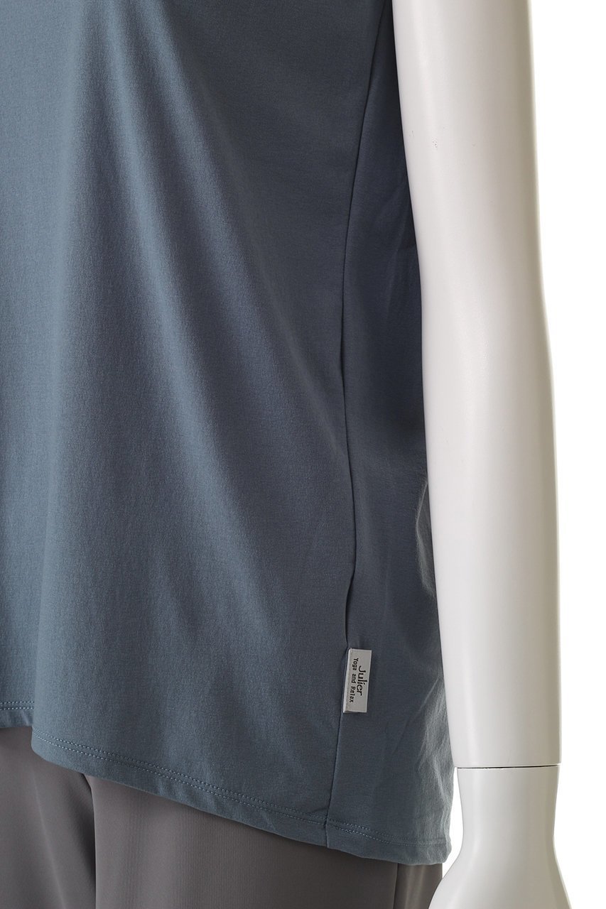 【ジュリエ/Julier】のライトプライムノースリーブプルオーバー 人気、トレンドファッション・服の通販 founy(ファニー) 　ファッション　Fashion　レディースファッション　Ladies' Fashion Online　トップス・カットソー　Tops/Tshirt　キャミソール / ノースリーブ　No Sleeves　プルオーバー　Pullover　スポーツウェア　Sportswear　スポーツ トップス　Sports Tops　アウトドア　Outdoor　ギャザー　Gather　シンプル　Simple　スポーツ　Sports　NEW・新作・新着・新入荷　New Arrivals　other-5|ID: prp329100004592183 ipo3291000000032601529