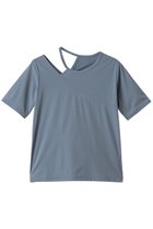 【ジュリエ/Julier】のライトプライムデザイントップス 人気、トレンドファッション・服の通販 founy(ファニー) ファッション Fashion レディースファッション Ladies' Fashion Online トップス・カットソー Tops/Tshirt スポーツウェア Sportswear スポーツ トップス Sports Tops アシンメトリー Asymmetry シンプル Simple スポーツ Sports ヨガ Yoga ワーク Work NEW・新作・新着・新入荷 New Arrivals 旅行 Travel thumbnail ブルー|ID: prp329100004592184 ipo3291000000032601535