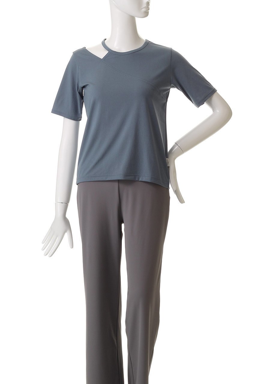 【ジュリエ/Julier】のライトプライムデザイントップス 人気、トレンドファッション・服の通販 founy(ファニー) 　ファッション　Fashion　レディースファッション　Ladies' Fashion Online　トップス・カットソー　Tops/Tshirt　スポーツウェア　Sportswear　スポーツ トップス　Sports Tops　アシンメトリー　Asymmetry　シンプル　Simple　スポーツ　Sports　ヨガ　Yoga　ワーク　Work　NEW・新作・新着・新入荷　New Arrivals　旅行　Travel　other-2|ID: prp329100004592184 ipo3291000000032601537