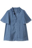 【アナイ/ANAYI】のスパンローンフリルネックブラウス 人気、トレンドファッション・服の通販 founy(ファニー) ファッション Fashion レディースファッション Ladies' Fashion Online トップス・カットソー Tops/Tshirt シャツ/ブラウス Shirts/Blouses 2025年 2025 2025-2026秋冬・A/W Aw/Autumn/Winter/Fw/Fall/2025-2026 ショート Short シンプル Simple スキッパー Skipper スリーブ Sleeve フェミニン Feminine フリル Frills フレア Flare エレガント 上品 Elegant A/W・秋冬 Aw・Autumn/Winter・Fw・Fall-Winter |ID:prp329100004592192