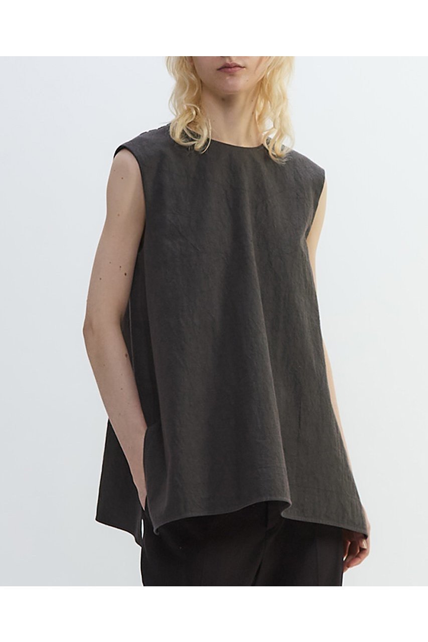 【プレインピープル/PLAIN PEOPLE】のコットンリネンラミーキャンバスチュニックブラウス 人気、トレンドファッション・服の通販 founy(ファニー) 　ファッション　Fashion　レディースファッション　Ladies' Fashion Online　トップス・カットソー　Tops/Tshirt　キャミソール / ノースリーブ　No Sleeves　シャツ/ブラウス　Shirts/Blouses　カッティング　Cutting　キャンバス　Canvas　チュニック　Tunic　ノースリーブ　No Sleeve　ランダム　Random　NEW・新作・新着・新入荷　New Arrivals　other-4|ID: prp329100004592194 ipo3291000000032601620