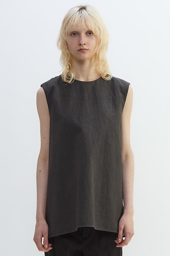 【プレインピープル/PLAIN PEOPLE】のコットンリネンラミーキャンバスチュニックブラウス インテリア・キッズ・メンズ・レディースファッション・服の通販 founy(ファニー) https://founy.com/ ファッション Fashion レディースファッション Fashion for Women トップス・カットソー Cut & Sew Tops キャミソール&ノースリーブ Camisoles & Sleeveless Tops シャツ・ブラウス・オフィスカジュアル Elegant Blouses & Button-Ups カッティング Cutting Detail キャンバス Canvas, Canvas Fabric チュニック Tunic, Long Top ノースリーブ Sleeveless, No-Sleeve ランダム Random, Irregular |ID: prp329100004592194 ipo3291000000036034607