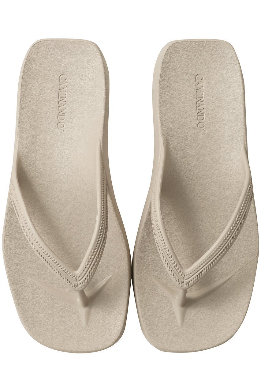 【カレンソロジー/Curensology】の【CAMINANDO】フラットサンダル インテリア・キッズ・メンズ・レディースファッション・服の通販 founy(ファニー) 　ファッション　Fashion　レディースファッション　Fashion for Women　サンダル　Sandals, Summer Shoes　フラット　Flat, Flat Shoes　モダン　Modern, Contemporary　リゾート　Resort, Vacation Style　アイボリー|ID: prp329100004592199 ipo3291000000035613424