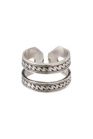 【マルティニーク/martinique】の【ADAWAT N TUAREG】Botan Tissght/Flat リング 人気、トレンドファッション・服の通販 founy(ファニー) ファッション Fashion レディースファッション Fashion for Women ジュエリー Jewelry カッティング Cutting Detail スタイリッシュ Stylish, Fashionable フォルム Silhouette, Form モチーフ Motif, Design Theme |ID:prp329100004592203