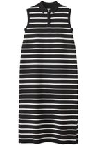 【アルアバイル/allureville】の【Loulou Willoughby】ポロニットロングワンピース 人気、トレンドファッション・服の通販 founy(ファニー) ファッション Fashion レディースファッション Fashion for Women ワンピース Dresses チュニック Tunic Tops & Dresses スタイリッシュ Stylish, Fashionable チュニック Tunic, Long Top ノースリーブ Sleeveless, No-Sleeve ベーシック Basic, Essential ボーダー Border, Stripe ロング Long, Long-Length 再入荷 Restock / Back in Stock thumbnail ブラックボーダー|ID: prp329100004592209 ipo3291000000035613448