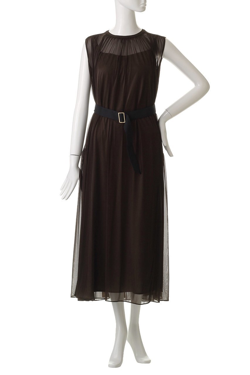 【アルアバイル/allureville】のエスパンディワイドベルトワンピース 人気、トレンドファッション・服の通販 founy(ファニー) 　ファッション　Fashion　レディースファッション　Fashion for Women　ワンピース　Dresses　チュニック　Tunic Tops & Dresses　ベルト&ウエストマーク　Belts & Waist Accessories　とろみ　Fluid, Flowy Fabric　エレガント 上品　Elegant　ギャザー　Gathered, Ruffled　チュニック　Tunic, Long Top　ロング　Long, Long-Length　ワイド　Wide, Wide Fit　other-2|ID: prp329100004592212 ipo3291000000036166836