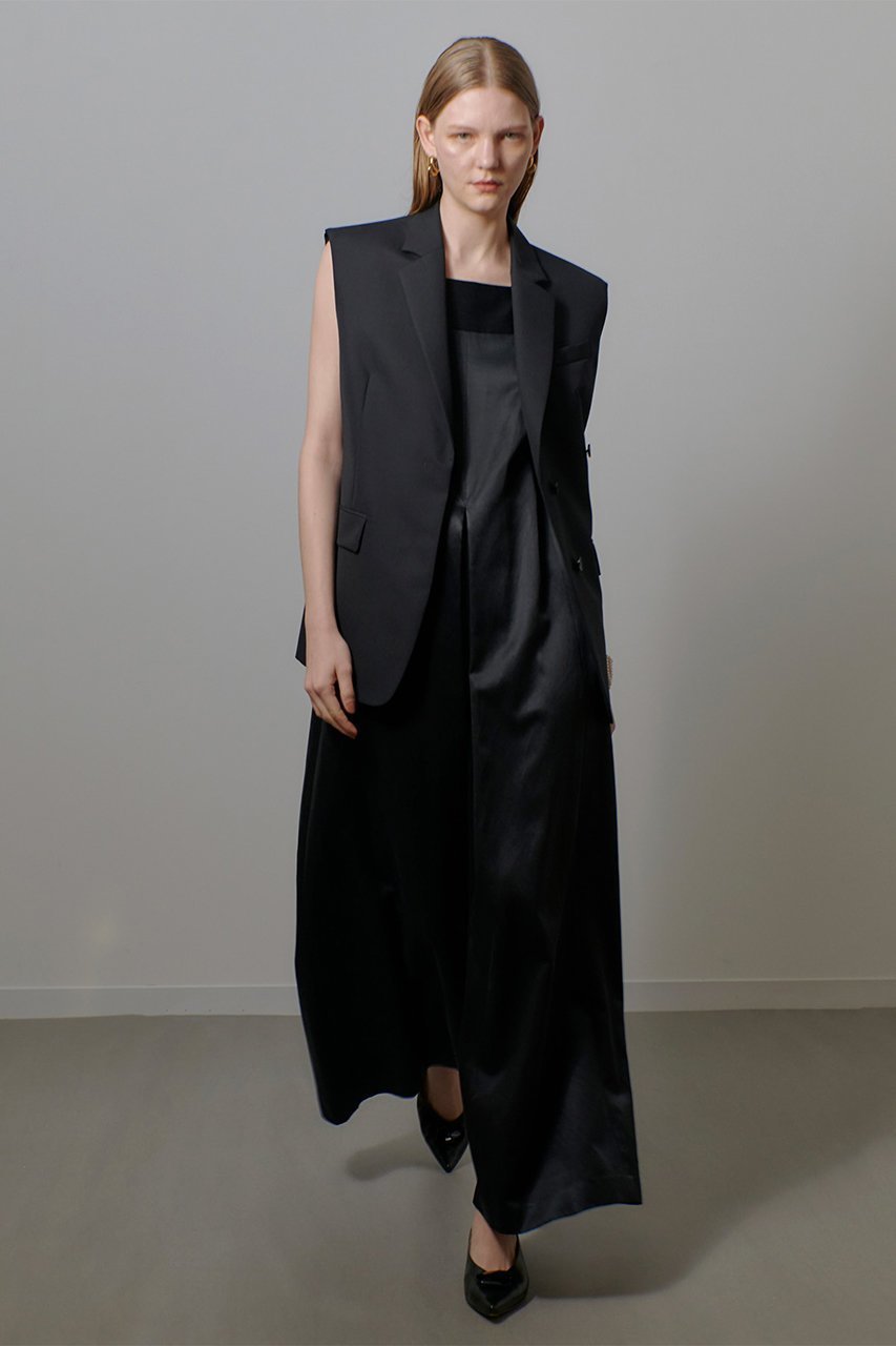 【アルアバイル/allureville】のドビークロスフレアオールインワン 人気、トレンドファッション・服の通販 founy(ファニー) 　ファッション　Fashion　レディースファッション　Fashion for Women　パンツ　Pants & Trousers　2025年　2025　2025-2026秋冬・A/W　Autumn/Winter 2025–26 AW25–26　ジュエリー　Jewelry, Accessories　フレア　Flare, Flared　ロング　Long, Long-Length　A/W・秋冬　Autumn/Winter　other-8|ID: prp329100004592214 ipo3291000000032685502