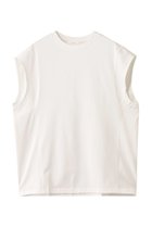 【エブール/ebure】の【6/27 0:00販売開始】【店舗限定】クリア天竺 ノースリーブカットソー ホワイト|ID:prp329100004592216