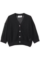 【スリー ドッツ/three dots】のシマーセーター ハーフスリーブカーディガン 人気、トレンドファッション・服の通販 founy(ファニー) ファッション Fashion レディースファッション Ladies' Fashion Online トップス・カットソー Tops/Tshirt ニット Knit Tops カーディガン Cardigans カーディガン Cardigan コンパクト Compact サマー Summer ショート Short スリーブ Sleeve 夏 Summer NEW・新作・新着・新入荷 New Arrivals 羽織 Haori |ID:prp329100004592219