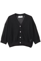 【スリー ドッツ/three dots】のシマーセーター ハーフスリーブカーディガン 人気、トレンドファッション・服の通販 founy(ファニー) ファッション Fashion レディースファッション Ladies' Fashion Online トップス・カットソー Tops/Tshirt ニット Knit Tops カーディガン Cardigans カーディガン Cardigan コンパクト Compact サマー Summer ショート Short スリーブ Sleeve 夏 Summer NEW・新作・新着・新入荷 New Arrivals 羽織 Haori thumbnail ブラック|ID: prp329100004592219 ipo3291000000032601786