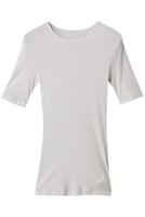 【サードマガジン/THIRD MAGAZINE】のシアーテレコトップ 人気、トレンドファッション・服の通販 founy(ファニー) ファッション Fashion レディースファッション Fashion for Women トップス・カットソー Cut & Sew Tops シャツ・ブラウス・オフィスカジュアル Elegant Blouses & Button-Ups ロングTシャツ・Tシャツ Longline T-Shirts & Tees カットソー・ベーシックTシャツ Cut-and-Sewn Tops / Stretch Tees & Basics インナー Innerwear キャミ Camisole, Cami Top シアー Sheer, See-Through ショート Short, Short Length シンプル Simple, Minimal スリーブ Sleeve, Long Sleeve / Short Sleeve |ID:prp329100004592226