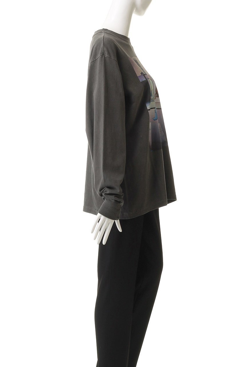 【スタニングルアー/STUNNING LURE】の【KURO iro】Midnight in Paris Tシャツ 人気、トレンドファッション・服の通販 founy(ファニー) 　ファッション　Fashion　レディースファッション　Fashion for Women　トップス・カットソー　Cut & Sew Tops　シャツ・ブラウス・オフィスカジュアル　Elegant Blouses & Button-Ups　ロングTシャツ・Tシャツ　Longline T-Shirts & Tees　カットソー・ベーシックTシャツ　Cut-and-Sewn Tops / Stretch Tees & Basics　スリーブ　Sleeve, Long Sleeve / Short Sleeve　ロング　Long, Long-Length　ヴィンテージ　Vintage Style　other-3|ID: prp329100004592228 ipo3291000000036117475