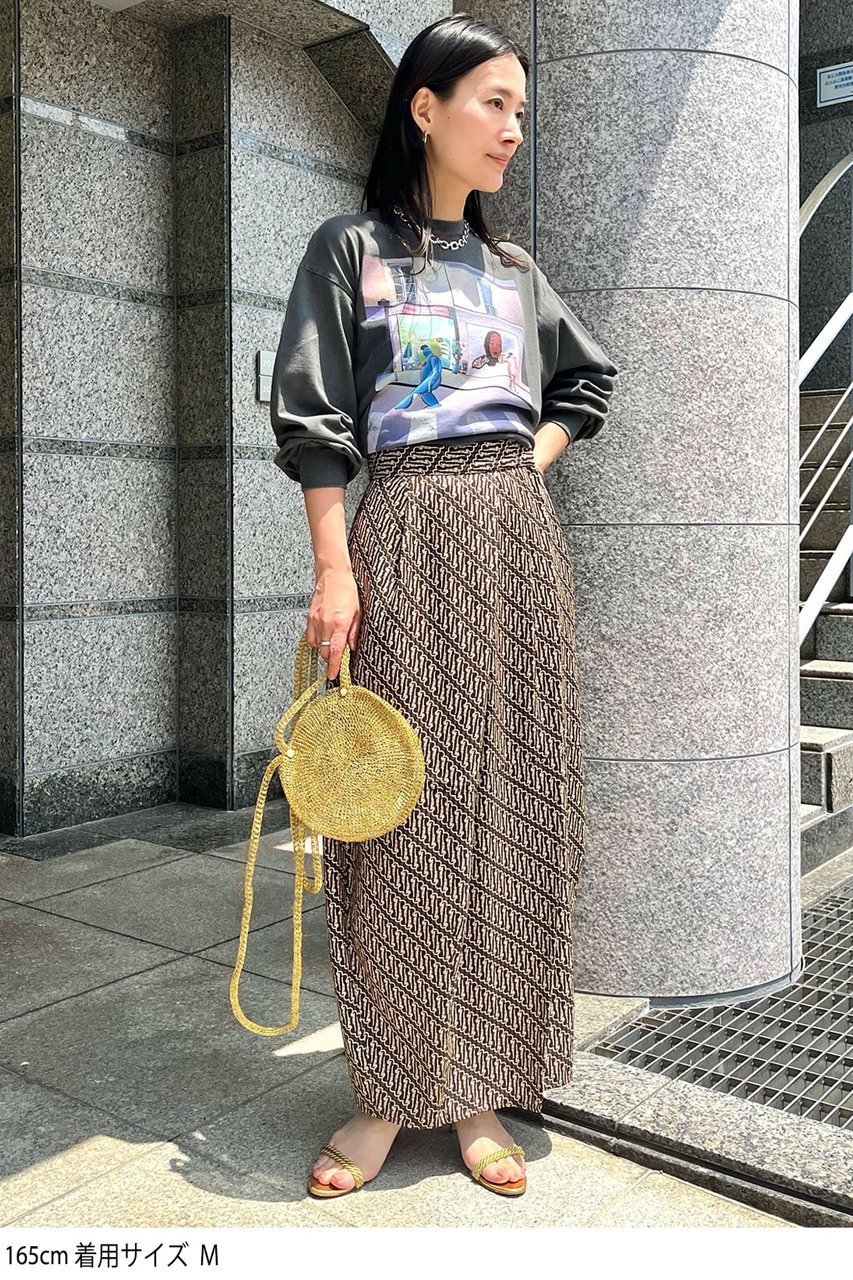 【スタニングルアー/STUNNING LURE】の【KURO iro】Midnight in Paris Tシャツ 人気、トレンドファッション・服の通販 founy(ファニー) 　ファッション　Fashion　レディースファッション　Fashion for Women　トップス・カットソー　Cut & Sew Tops　シャツ・ブラウス・オフィスカジュアル　Elegant Blouses & Button-Ups　ロングTシャツ・Tシャツ　Longline T-Shirts & Tees　カットソー・ベーシックTシャツ　Cut-and-Sewn Tops / Stretch Tees & Basics　スリーブ　Sleeve, Long Sleeve / Short Sleeve　ロング　Long, Long-Length　ヴィンテージ　Vintage Style　other-6|ID: prp329100004592228 ipo3291000000036117479