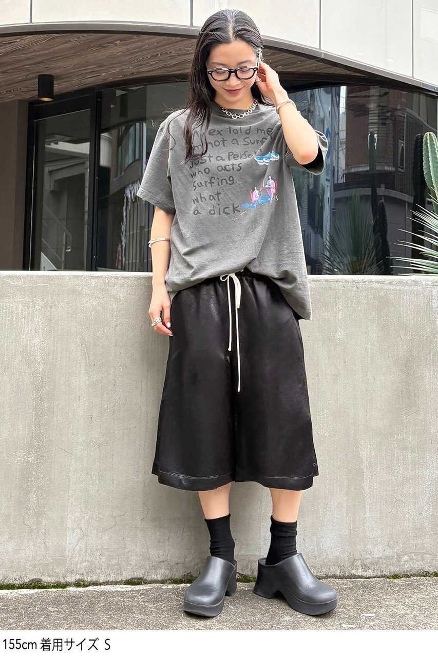 【スタニングルアー/STUNNING LURE】の【KURO iro】Silent Gaze Tシャツ 人気、トレンドファッション・服の通販 founy(ファニー) 　ファッション　Fashion　レディースファッション　Fashion for Women　トップス・カットソー　Cut & Sew Tops　シャツ・ブラウス・オフィスカジュアル　Elegant Blouses & Button-Ups　ロングTシャツ・Tシャツ　Longline T-Shirts & Tees　カットソー・ベーシックTシャツ　Cut-and-Sewn Tops / Stretch Tees & Basics　ショート　Short, Short Length　スリーブ　Sleeve, Long Sleeve / Short Sleeve　ヴィンテージ　Vintage Style　再入荷　Restock / Back in Stock　夏　Summer　other-5|ID: prp329100004592230 ipo3291000000032732466