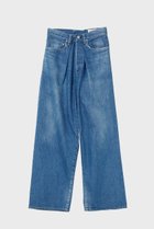 【スタニングルアー/STUNNING LURE】の【KURO iro】クロスワイドデニムパンツ 人気、トレンドファッション・服の通販 founy(ファニー) ファッション Fashion レディースファッション Ladies' Fashion Online パンツ Pants デニムパンツ Denim Pants デニム Denim フェミニン Feminine マニッシュ Mannish 定番 Standard NEW・新作・新着・新入荷 New Arrivals thumbnail ライトブルー|ID: prp329100004592231 ipo3291000000032601849
